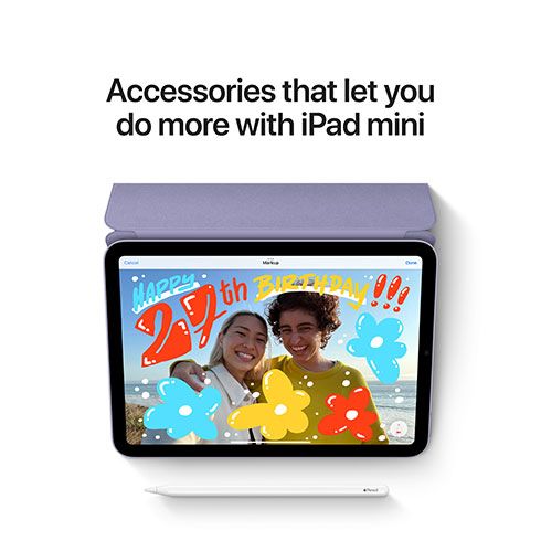 iPad mini Wi-Fi 64 GB fialový (2021) *Vystavený* iPad mini Wi-Fi 64 GB fialový (2021) *Vystavený*