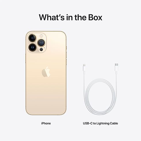 iPhone 13 Pro Max 128 GB zlatá *Použitý s DPH – Třída C*