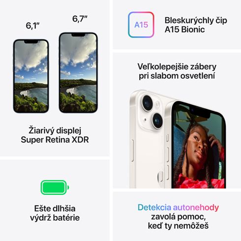iPhone 14 Plus 128 GB modrá *Použitý s DPH – Třída A* iPhone 14 Plus 128 GB modrá *Použitý s DPH – Třída A*