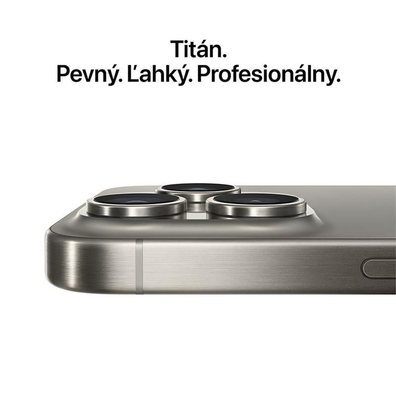 iPhone 15 Pro Max 256 GB bílý titán *Použitý s DPH – Třída A* iPhone 15 Pro Max 256 GB bílý titán *Použitý s DPH – Třída A*