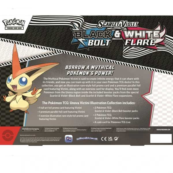 Kartová hra Pokémon TCG: Scarlet & Violet Bolt & White Flare Unova Victini Illustration Collection (Pokémon)
