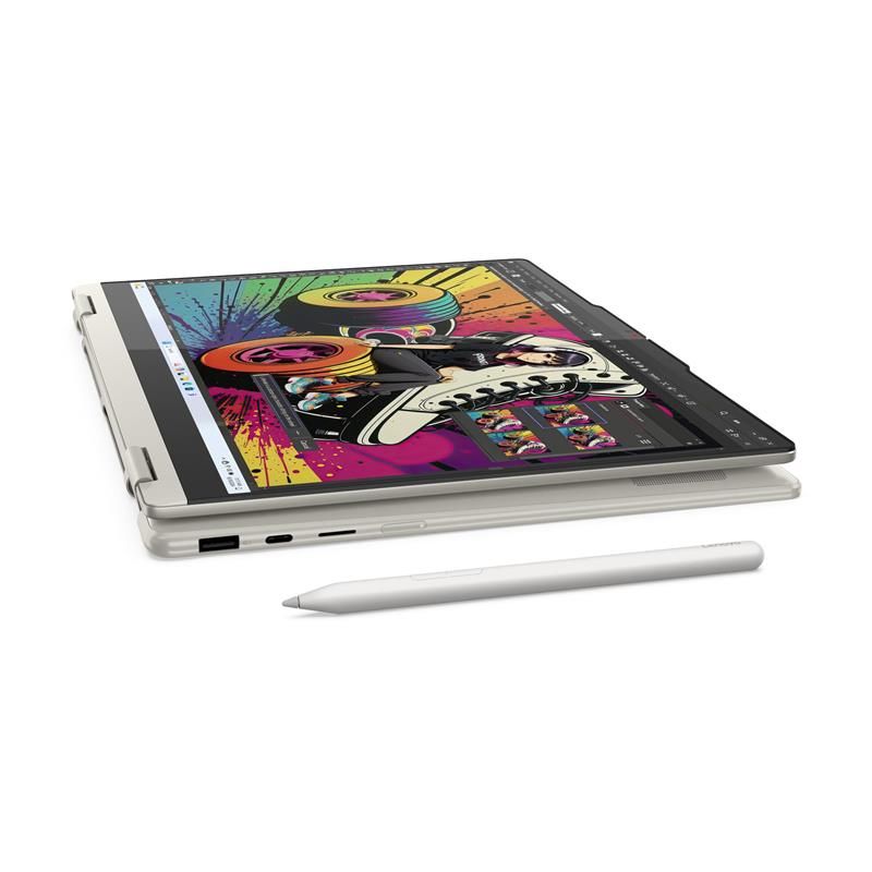 Lenovo IdeaPad Yoga 7 2in1 14AKP10 Ryzen AI 7 350 24GB 1TB-SSD 14.0"2.8K OLED GL Touch IntegRadeon PEN DOS Seashell