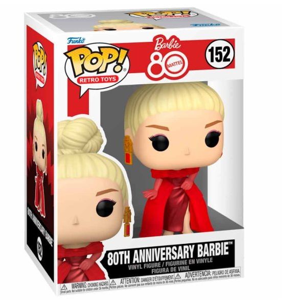 POP! Retro Toys: Barbie 80th Anniversary Barbie POP! Retro Toys: Barbie 80th Anniversary Barbie