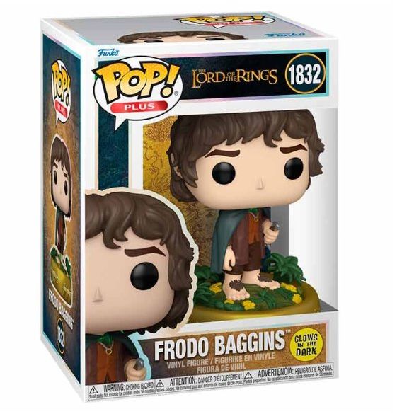POP! Plus: Frodo Baggins (Lord of the Rings) Glows in The Dark POP! Plus: Frodo Baggins (Lord of the Rings) Glows in The Dark