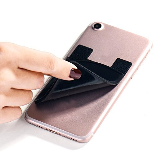 Pouzdro na karty/bankovky pro mobilní telefon, černé