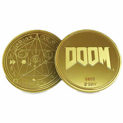 Sběratelská mince Limited Edition 25th Anniversary Gold (Doom) na playgosmart.cz