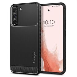 Pouzdro Spigen Rugged Armor pro Samsung Galaxy S22, černé na playgosmart.cz