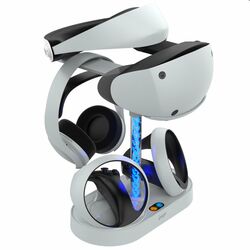 iPega PlayStation 5 VR2 multifunkční nabíjecí stojan, použitý, záruka 12 měsíců na playgosmart.cz