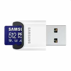 Samsung PRO Plus Micro SDXC 512GB + USB adaptér na playgosmart.cz