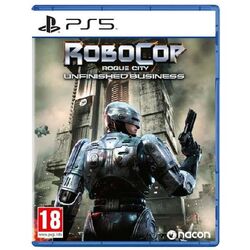 RoboCop Rogue City: Unfinished Business PS5 - BAZÁR (použité zboží) na playgosmart.cz