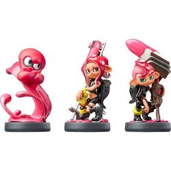 amiibo Octoling 3-pack (Splatoon Boy, Octopus and Girl) na playgosmart.cz