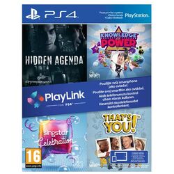 Hidden Agenda + Knowledge is Power + SingStar: Celebration + That 's You! 
 CZ na playgosmart.cz