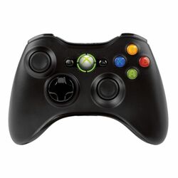 Microsoft Xbox 360 Wireless Controller, black-BAZAR (použité zboží, smluvní záruka 12 měsíců) na playgosmart.cz