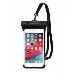 Swissten univerzální voděodolné pouzdro pro smartphony, IPX8, černé na playgosmart.cz