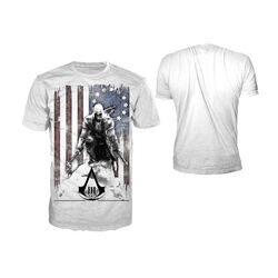 Tričko Assassins Creed 3 Burned Flag, XLARGE na playgosmart.cz