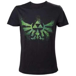 Tričko Nintendo-Green Zelda Logo S na playgosmart.cz