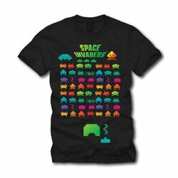 Tričko Space Invaders Multi Coloured, large na playgosmart.cz