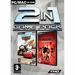 2 in 1 Game Pack: Cars: Radiator Springs Adventures The Incredibles: When Danger Calls na playgosmart.cz