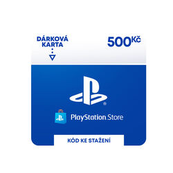 PlayStation Store - dárková karta 500 Kč na playgosmart.cz