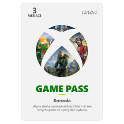 Xbox Game Pass 3 měsíční předplatné na playgosmart.cz