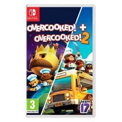 Overcooked! + Overcooked! 2[NSW]-BAZAR (použité zboží) na playgosmart.cz