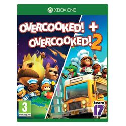 Overcooked! + Overcooked! 2[XBOX ONE]-BAZAR (použité zboží) na playgosmart.cz
