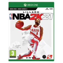 NBA 2K21[XBOX ONE]-BAZAR (použité zboží) na playgosmart.cz