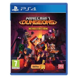 Minecraft Dungeons (Hero Edition)[PS4]-BAZAR (použité zboží) na playgosmart.cz