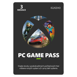 PC Game Pass 3 měsíční předplatné na playgosmart.cz