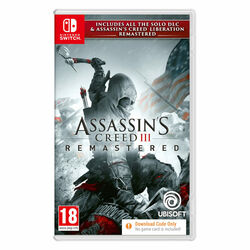 Assassin’s Creed 3 + Liberation Remastered (Code in Box Edition) na playgosmart.cz