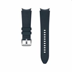 Náhradní hybridní kožený řemínek pro Samsung Galaxy Watch4 (velikost M/L), navy na playgosmart.cz