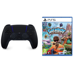 PlayStation 5 DualSense Wireless Controller, midnight black + Sackboy: A Big Adventure CZ na playgosmart.cz