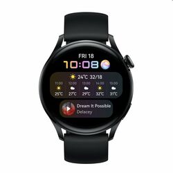 Huawei Watch 3, black fluorelastomer - OPENBOX (Rozbalené zboží s plnou zárukou) na playgosmart.cz