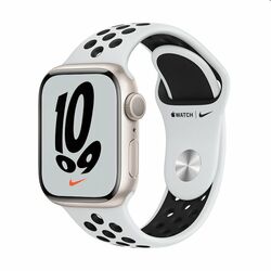 Apple Watch Series 7 GPS, (45mm), starlight, Třída A - použité, záruka 12 měsíců na playgosmart.cz