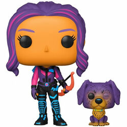 POP! Kate Bishop with Lucky the Pizza Dog Blacklight - Hawkeye (Marvel) Special Edition na playgosmart.cz