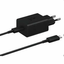 Rýchlonabíječka Samsung 45W s USB-C kabelem, black na playgosmart.cz