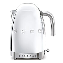 Smeg 50's Style Aesthetic Variable Temperature Electric Kettle, steel na playgosmart.cz