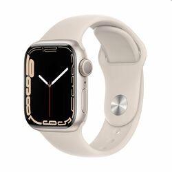 Apple Watch Series 7 GPS (41mm), starlight | nové zboží, neotevřené balení na playgosmart.cz