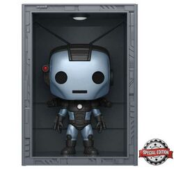 POP! Deluxe: Iron Man Hall of Armor Iron Man Model 11 (Marvel) Previews Edition (Metallic) na playgosmart.cz