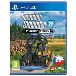 Farming Simulator 22 (Platinum Edition) CZ [PS4] - BAZAR (použité zboží) na playgosmart.cz