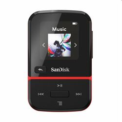 SanDisk MP3 Clip Sport Go 16 GB, red - OPENBOX (Rozbalené zboží s plnou zárukou) na playgosmart.cz