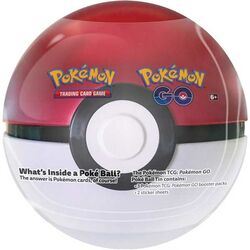 PKM Go Ball Tin White Red (Pokémon) - OPENBOX (Rozbalené zboží s plnou zárukou) na playgosmart.cz