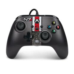 PowerA Enhanced Wired Controller for Xbox Series, Mass Effect N7 - OPENBOX (Rozbalené zboží s plnou zárukou) na playgosmart.cz