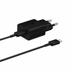 Samsung Travel Adapter 15W w/ USB-C cable, black - OPENBOX (Rozbalené zboží s plnou zárukou) na playgosmart.cz
