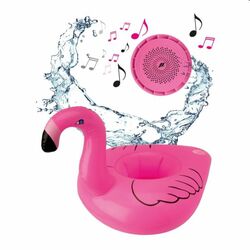 Music Hero Wireless speaker with inflatable, flamingo - OPENBOX (Rozbalené zboží s plnou zárukou) na playgosmart.cz