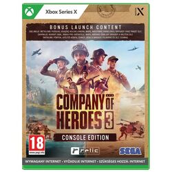 Company of Heroes 3 CZ (Console Launch Edition) [XBOX Series X] - BAZAR (použté zboží) na playgosmart.cz