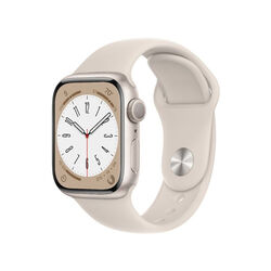 Apple Watch Series 8 GPS 45mm Starlight Aluminium, Třída A - použité, záruka 12 měsíců na playgosmart.cz