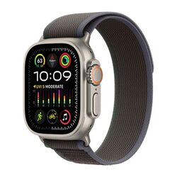 Apple Watch Ultra 2 GPS + Cellular, 49mm Titanium Case with Blue/Black Trail Loop - M/L na playgosmart.cz