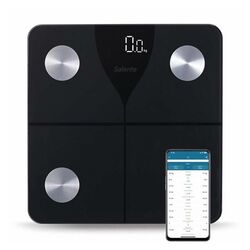 Salente SlimFit, osobní diagnostická fitness váha, Bluetooth, černá na playgosmart.cz