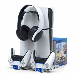 Dokovací stanice iPega pro PlayStation 5 Slim, Dualsense a Pulse 3D na playgosmart.cz